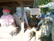 北国街道開道４００年記念事業 文化遺産説明板の設置セレモニー