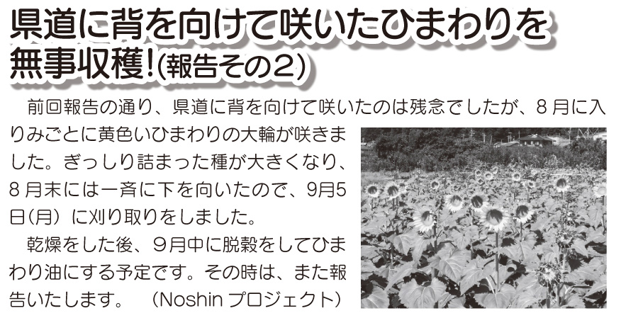 「コミわか広場」第77号（平成28年10月15日発行）掲載